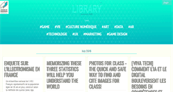 Desktop Screenshot of library.lecolededesign.com